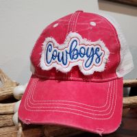 Hat Patch Cowboys In the Hoop Embroidery